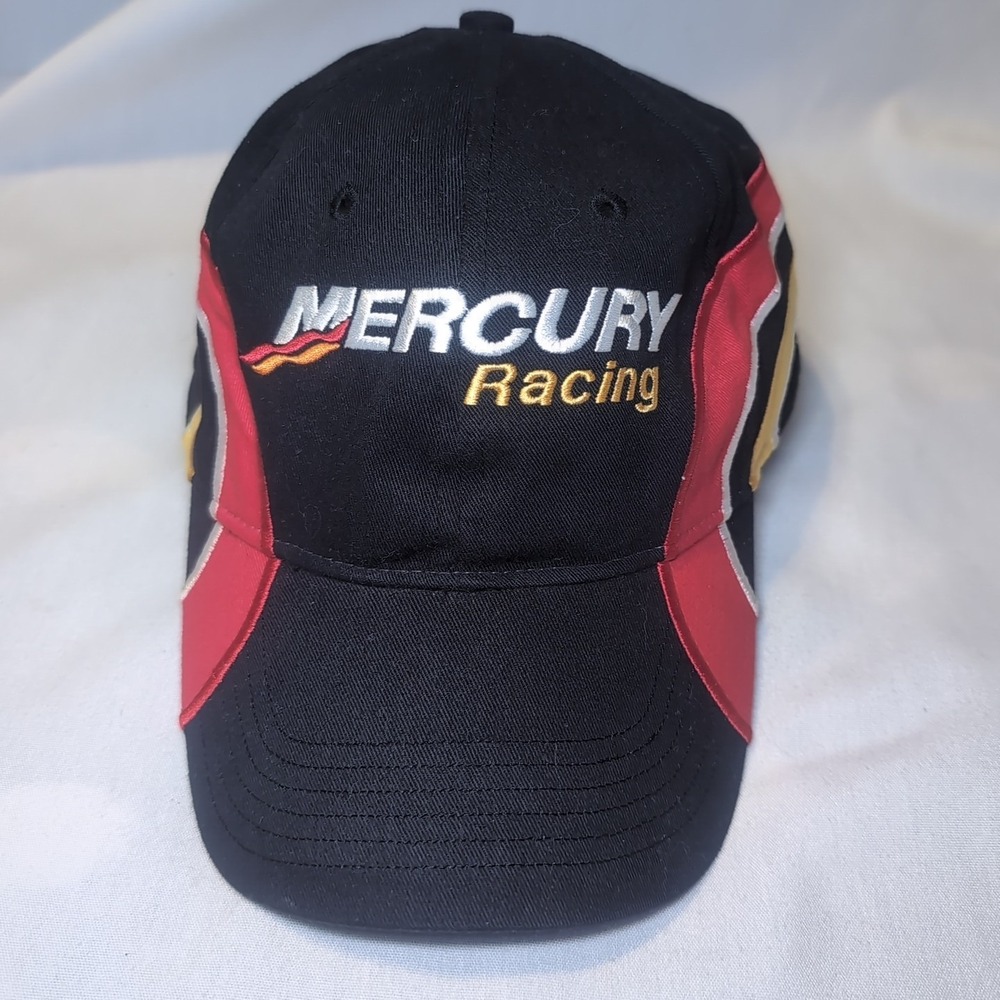 Mercury Racing Hat Cap Adjustable Embroidered ProTeam Boat